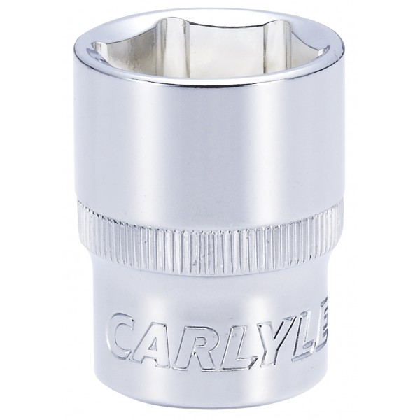 Carlyle S12022M 1/2dr 22mm 6pt Chrome Socket
