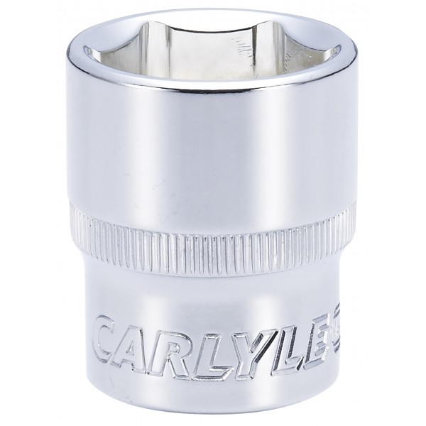 Carlyle S12023M 1/2dr 23mm 6pt Chrome Socket