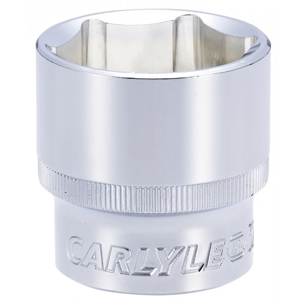 Carlyle S12032M 1/2dr 32mm 6pt Chrome Socket