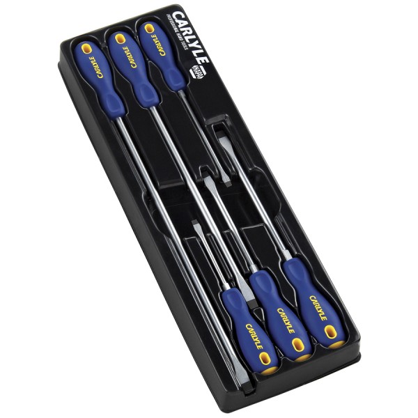 Carlyle SDSS6 6 Pc Slotted Screwdriver Set