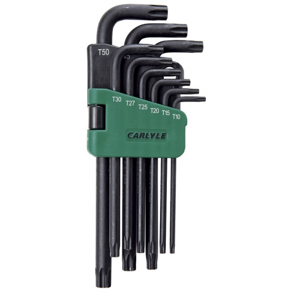 Carlyle 9 Pc Magnetic Torx Key Set