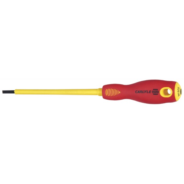 Carlyle SDSI44 Insulated Slotted Screwdriver 1/8 X 4