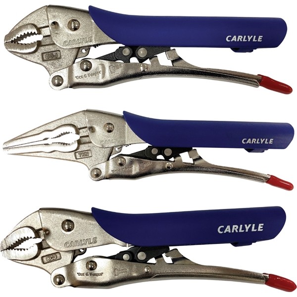 Carlyle AGS3 3pc Autogrip Locking Plier Set