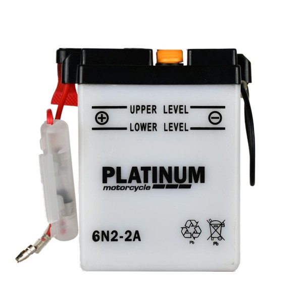 Platinum 6N2-2A Motorcycle Battery