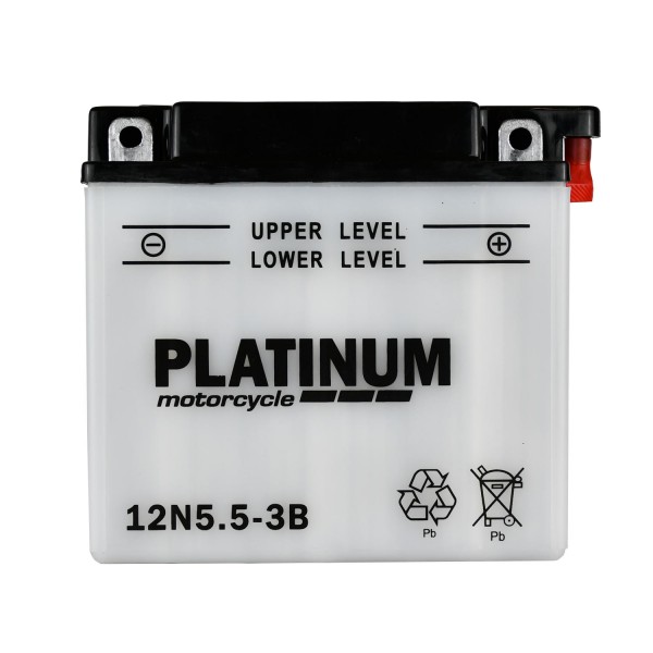 Platinum 12N5.5-3B Motorcycle Battery