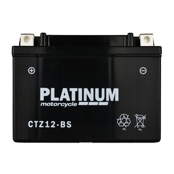 Platinum CTZ12-BS AGM Motorcycle Battery