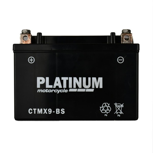 Platinum CTMX9-BS Motorcycle Battery