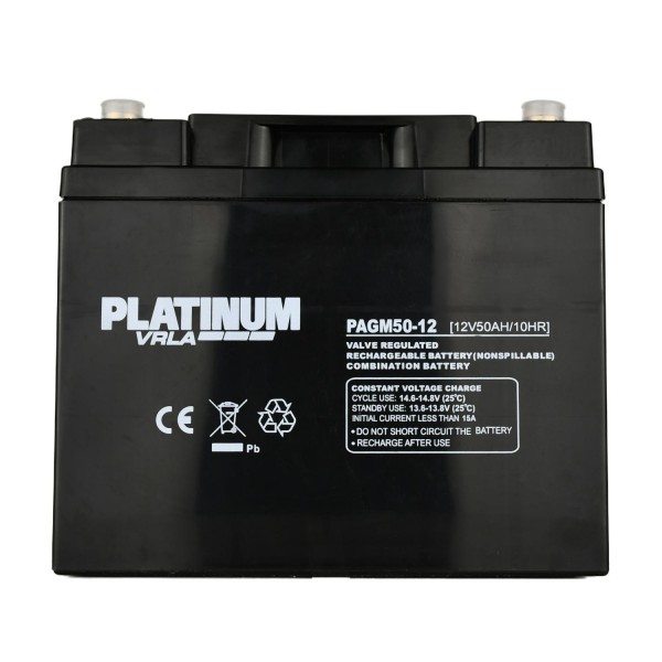 Platinum PAGM50-12 1yr Vrla Series