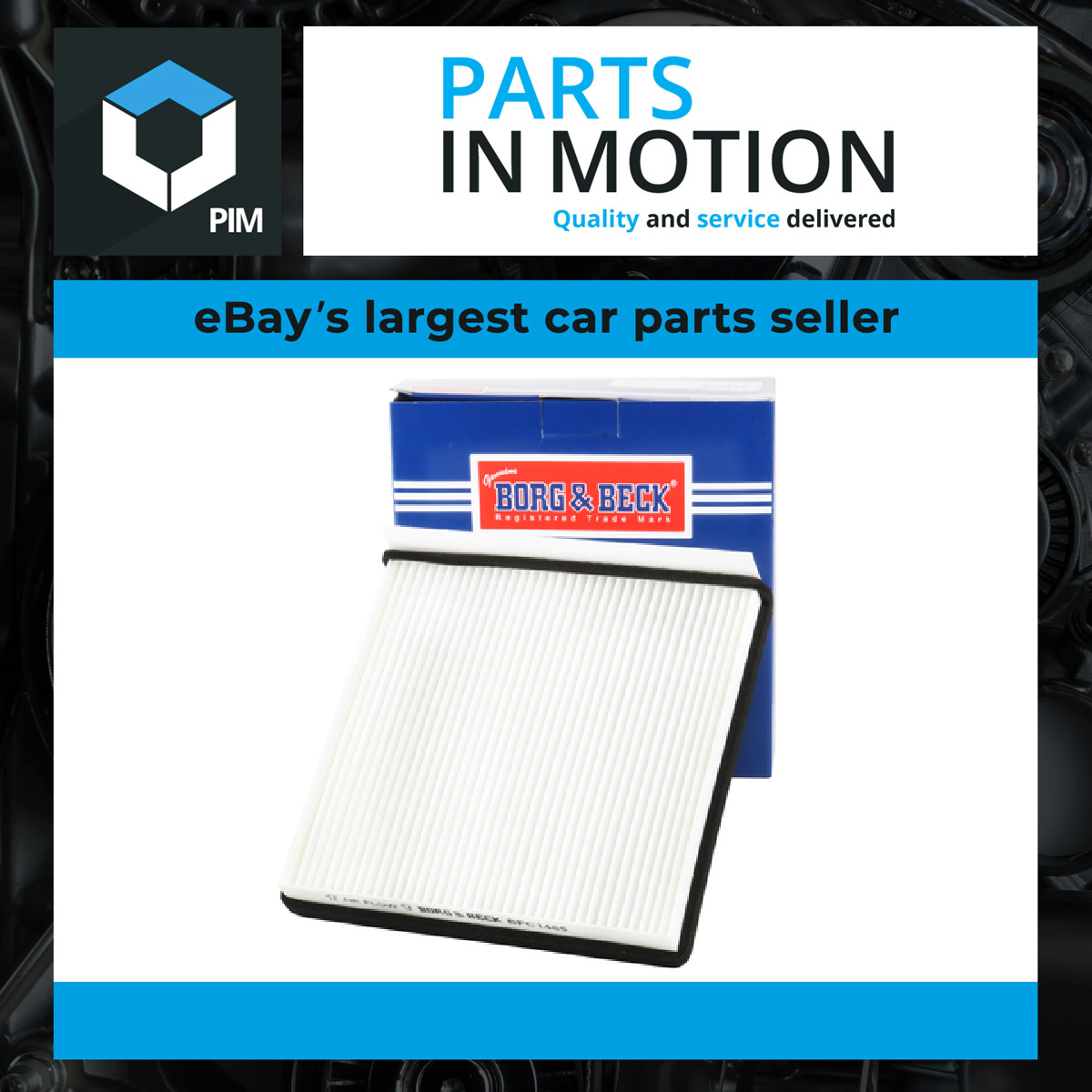 Borg & Beck Pollen / Cabin Filter BFC1465 [PM2458820]