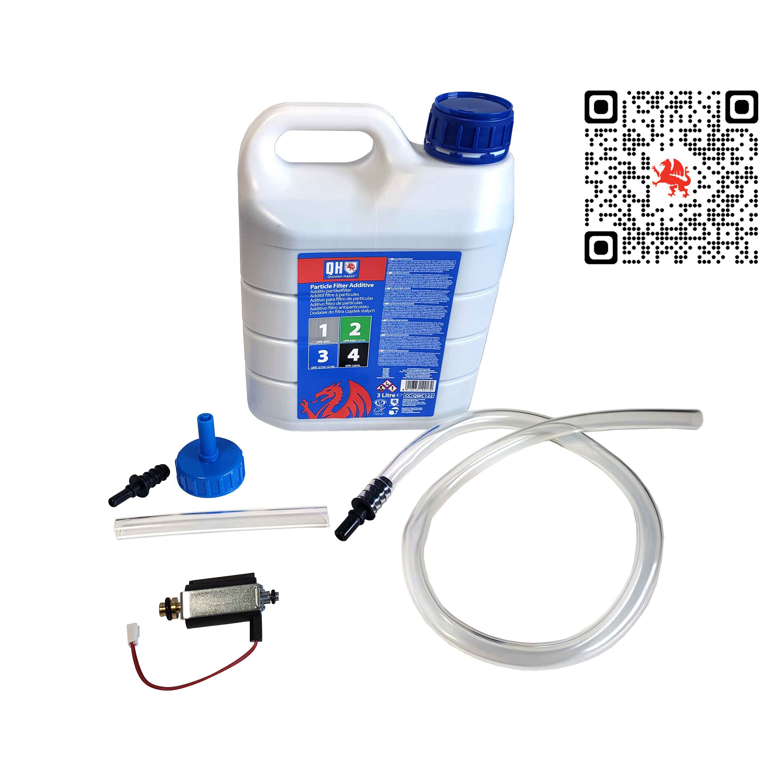Quinton Hazell QWC301 Tank unit, additive (soot/particulate filter regeneration)