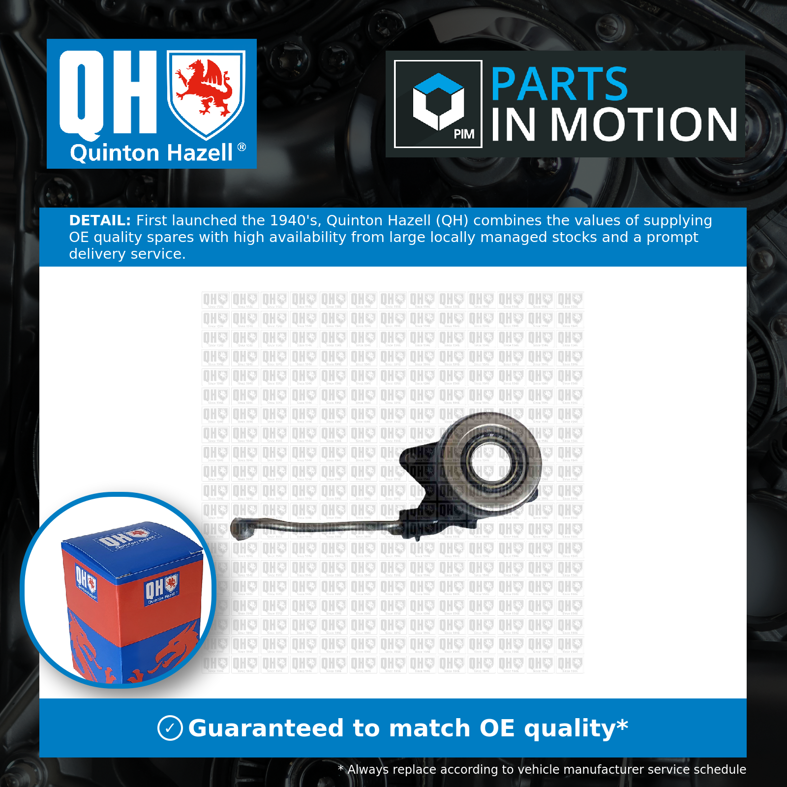 Quinton Hazell Clutch Concentric Slave Cylinder CSC CSC112 [PM2047432]