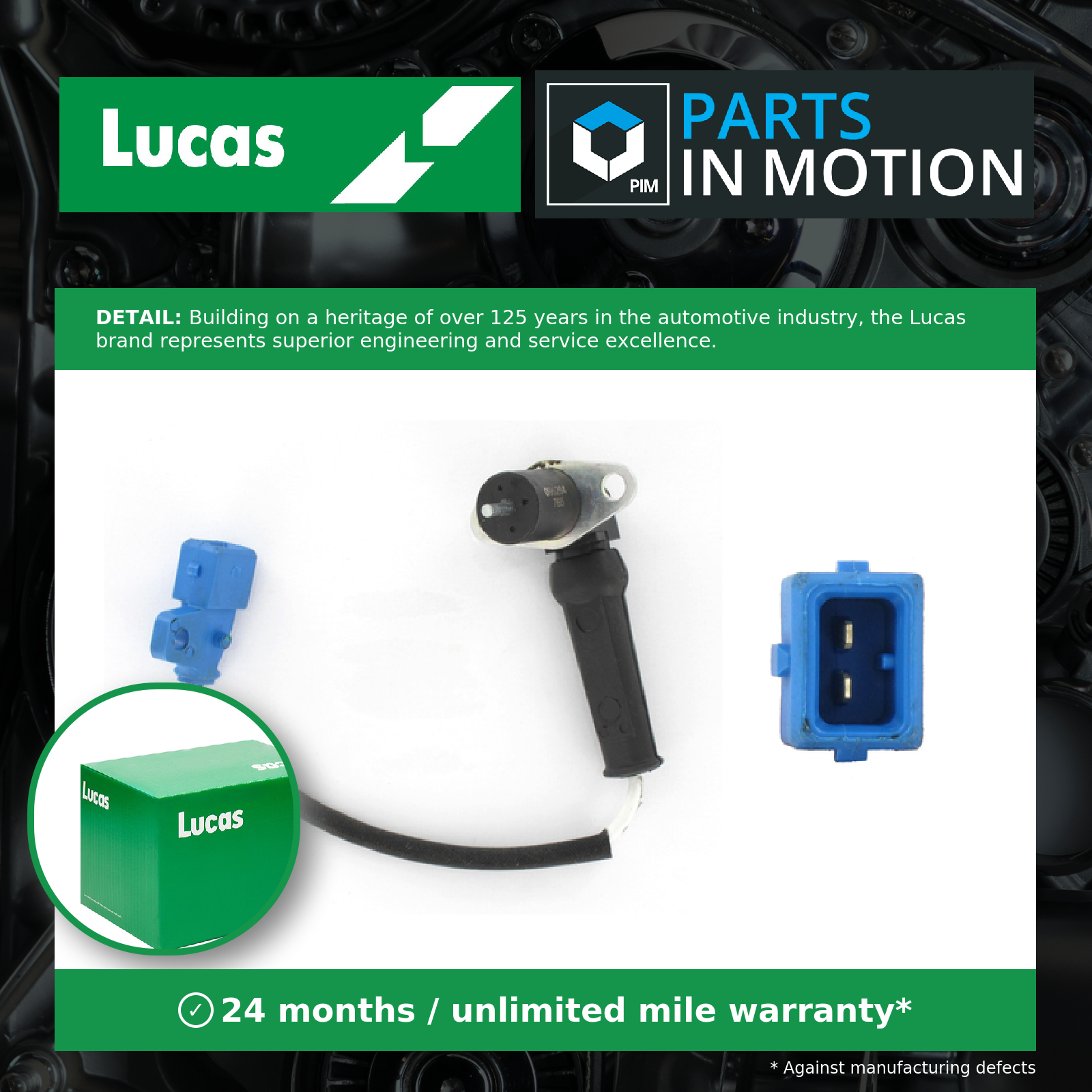 Lucas RPM / Crankshaft Sensor SEB805 [PM1797765]