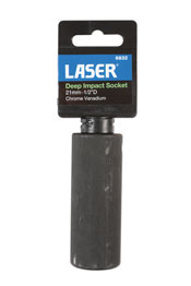 Laser 6832 Deep Socket - Air Impact 1/2 In D 21mm