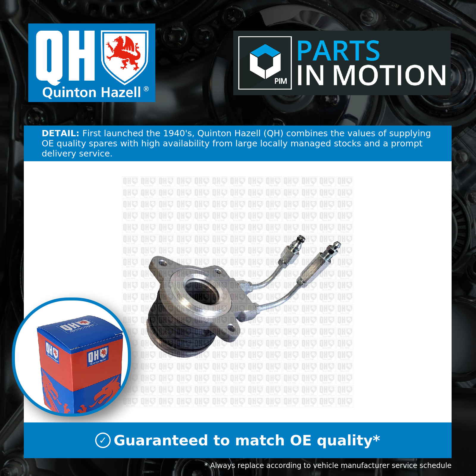 Quinton Hazell Clutch Concentric Slave Cylinder CSC CSC065 [PM719248]