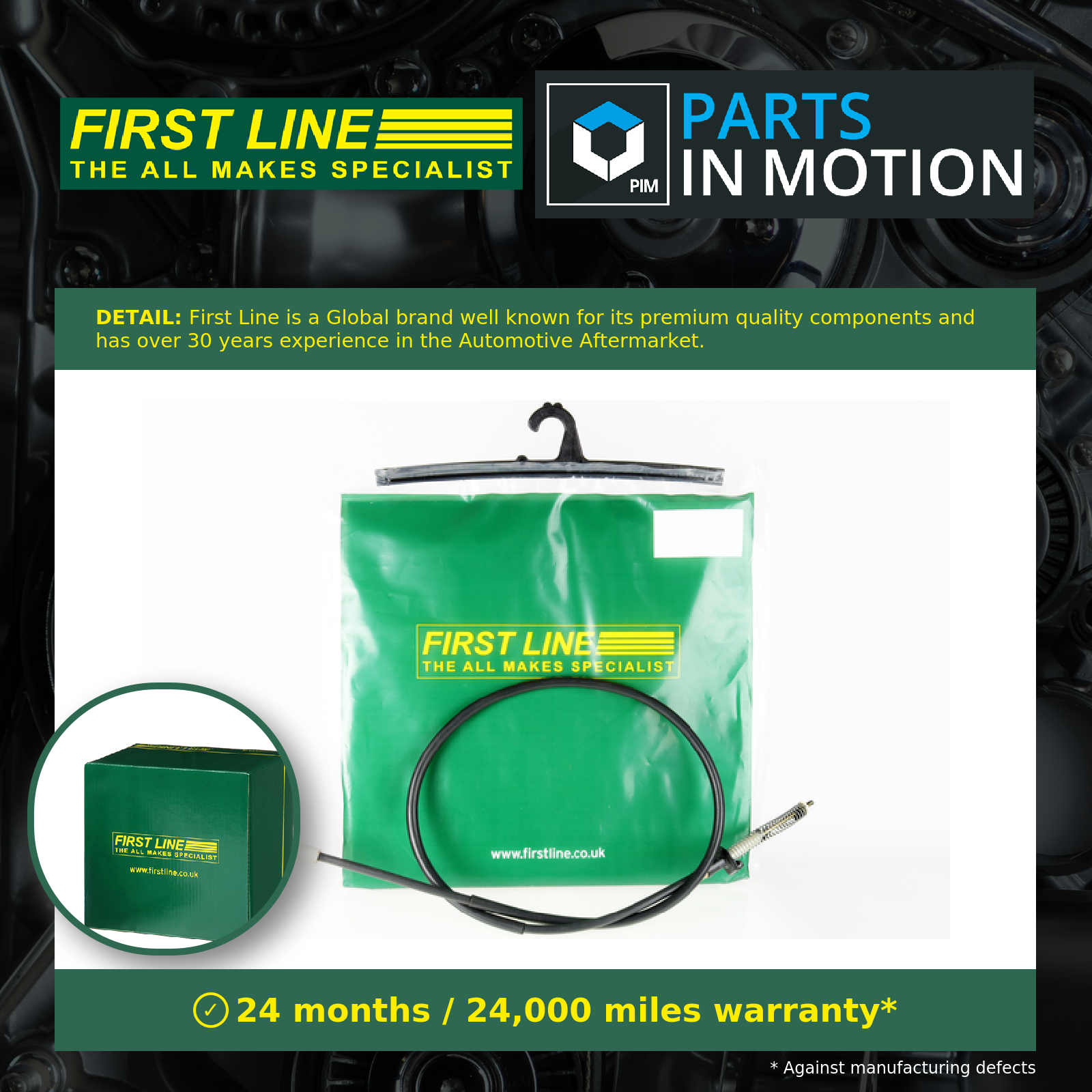 First Line Accelerator Cable FKA1081 [PM618334]
