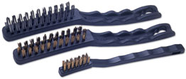 Laser 1105 Wire Brush Set - 2 Types/2 Sizes - 3pc