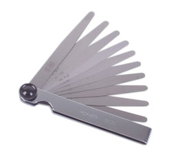 Laser 0869 Feeler Gauge - Mm - 10 Blades