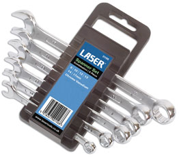 Laser 0156 Combination Spanner Set - 6pc