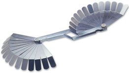 Laser 2482 Feeler Gauge Af/Mm 26 Blades Offset