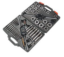 Laser 3246 Tap And Die Set - Mm 51pc