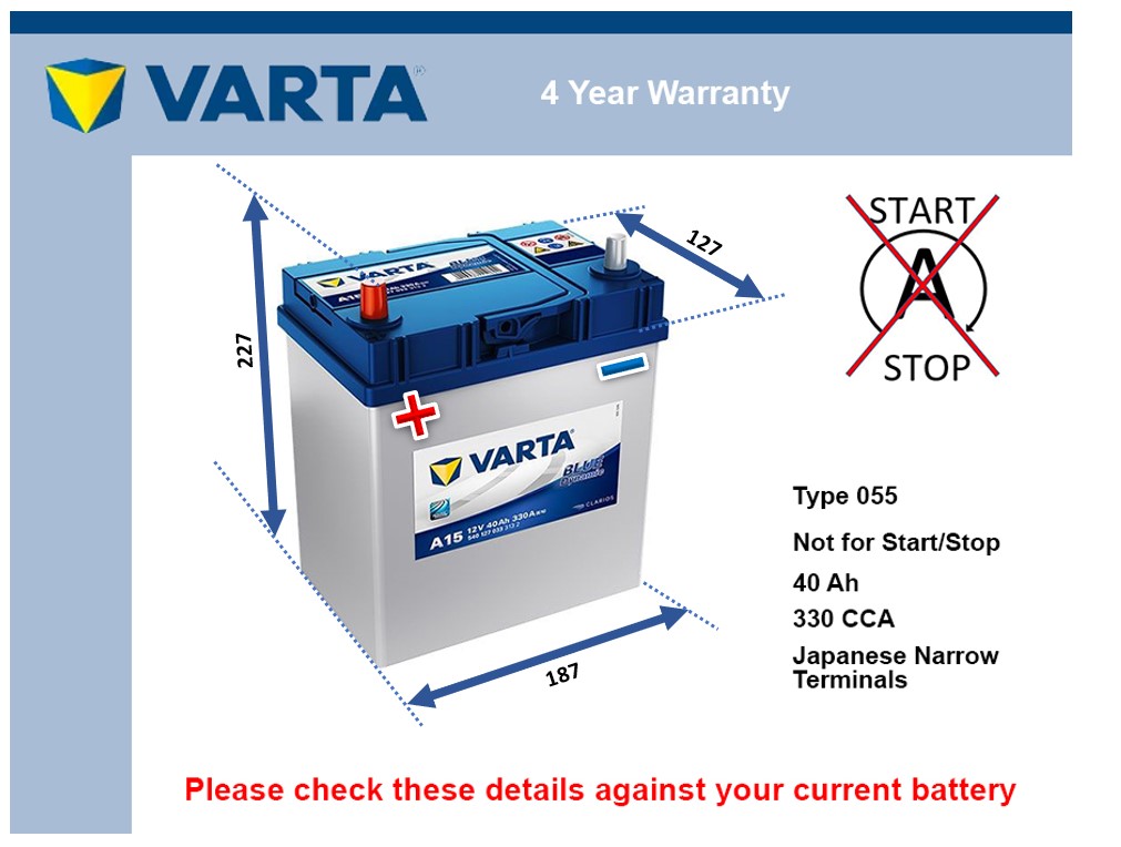 Varta A15