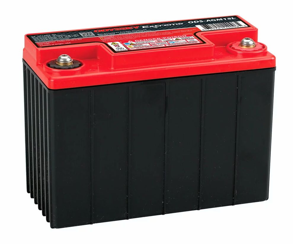 PC545 ODYSSEY Extreme PC545 Battery 12V 460 Cranking Amps (ODS-AGM15L)