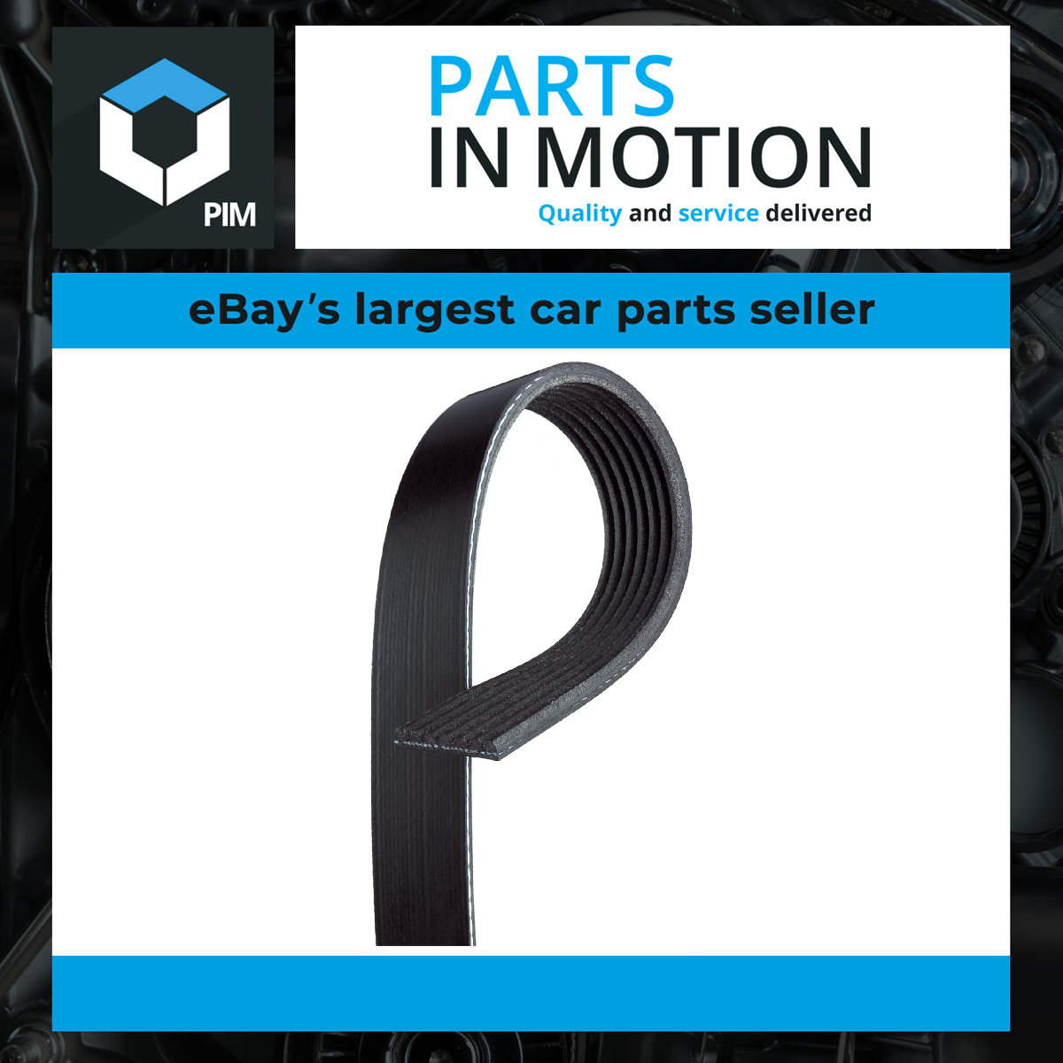 Gates 7 Rib Multi V Drive Belt 7PK1933 [PM153081]