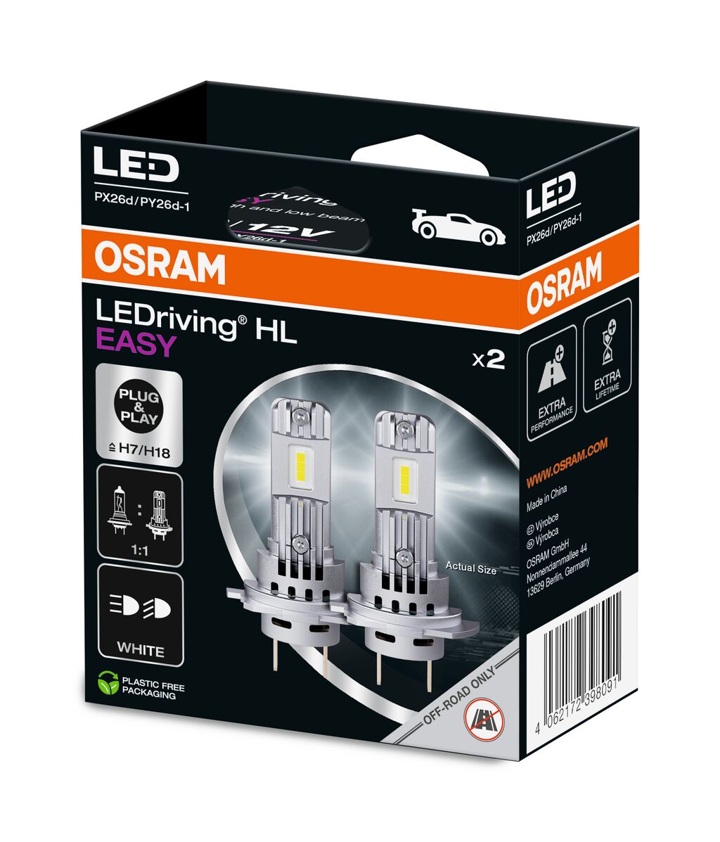 Osram 64210DWESY-2HB Bulb, front fog light / Bulb, headlight / Bulb, spotlight