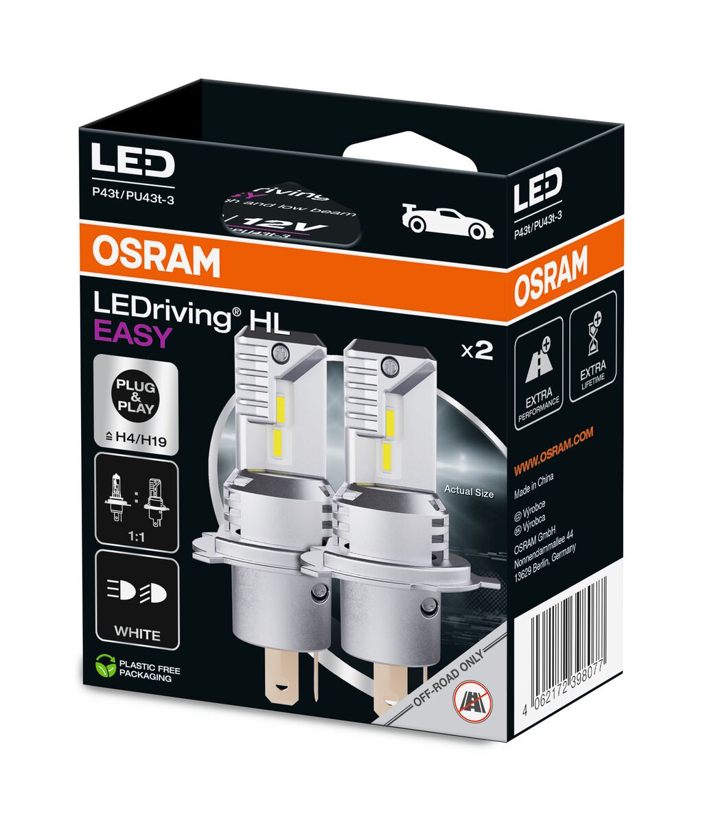 Osram 64193DWESY-2HB Bulb, front fog light / Bulb, headlight / Bulb, spotlight