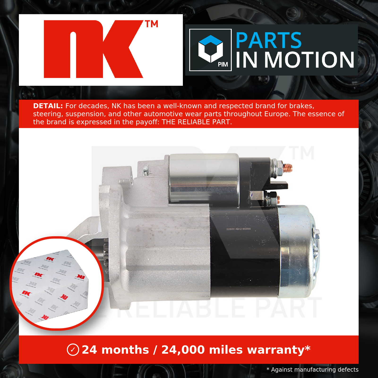 NK Starter Motor 4722810 [PM2107146]