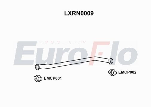 EuroFlo LXRN0009 Silencer Insert, rear muffler