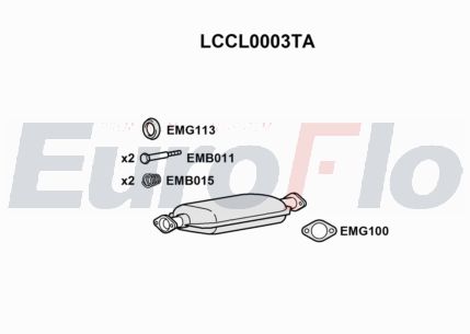 EuroFlo LCCL0003TA