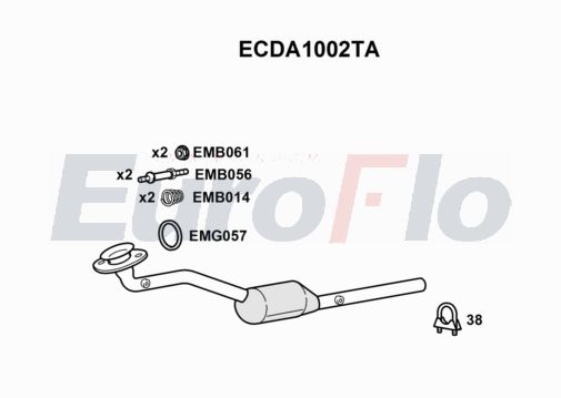 EuroFlo ECDA1002TA