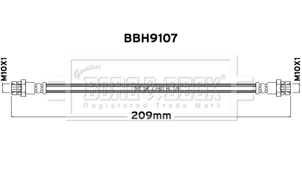 Borg & Beck BBH9107