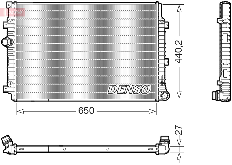 Denso DRM32065 Radiator