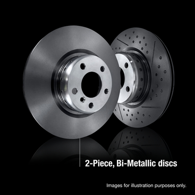 Apec Black DSK3539B Brake Disc Single Vented