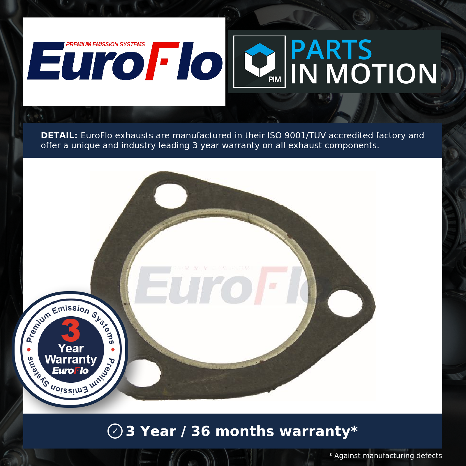 EuroFlo Exhaust Gasket EMG025 [PM1691846]