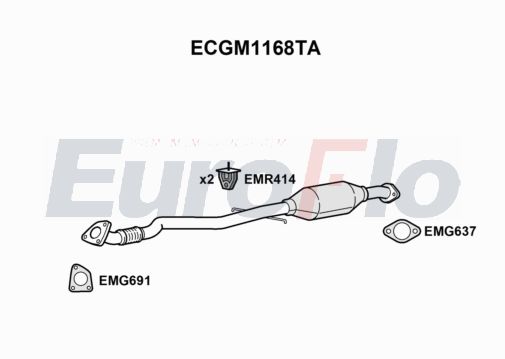 EuroFlo ECGM1168TA