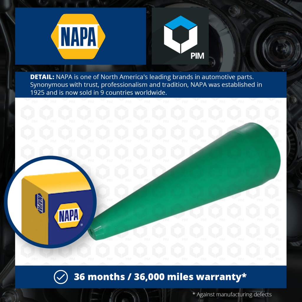 NAPA NCB9103 Cv Boot Fitting Cone