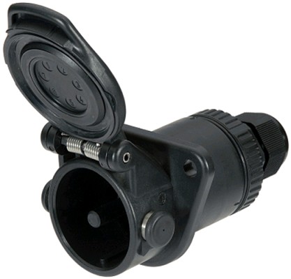 Hella 8JB007645-031 Socket Abs/Ebs 24v 5/7 Channel