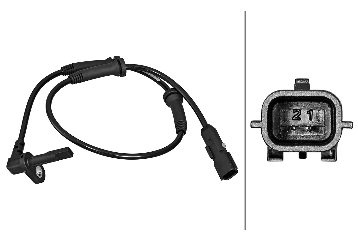 Hella 6PU358217-091 ABS Sensor