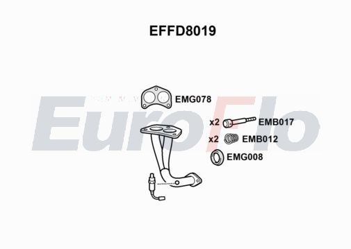 EuroFlo EFFD8019