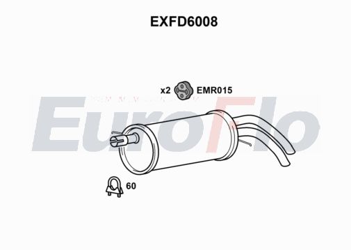 EuroFlo EXFD6008