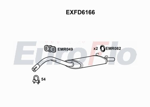 EuroFlo EXFD6166