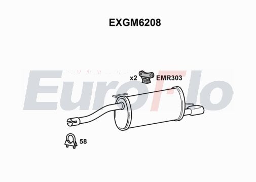 EuroFlo EXGM6208