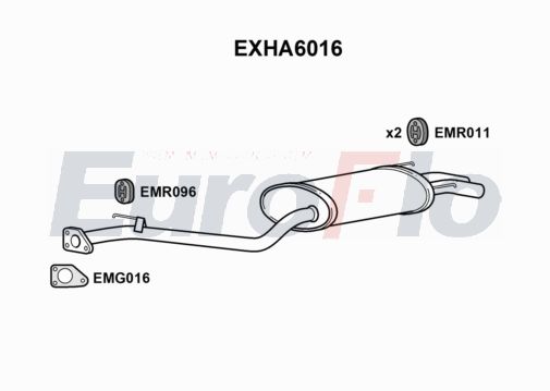 EuroFlo EXHA6016