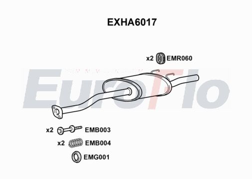 EuroFlo EXHA6017