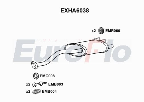 EuroFlo EXHA6038