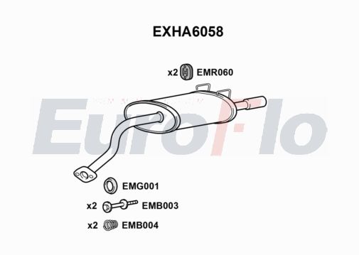 EuroFlo EXHA6058