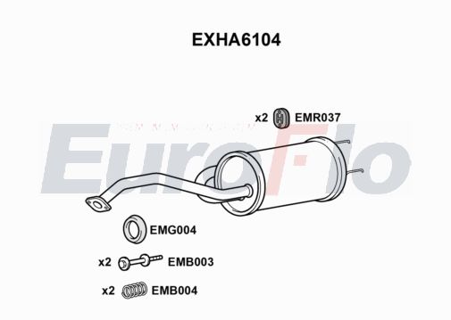 EuroFlo EXHA6104